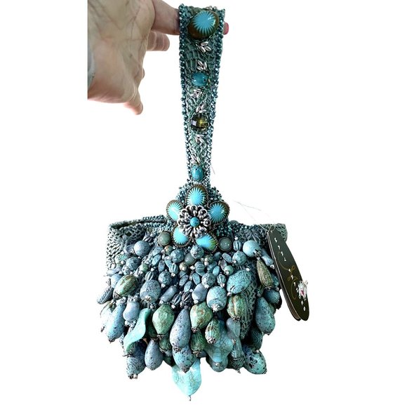 Mary Frances Handbags - Mary Frances PATINA Beaded Purse Bag Model 1872 Beautiful!